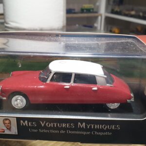 Citroen DS 1963 " Mes Voitures Mythiques Dominique Chapatte " 1/43