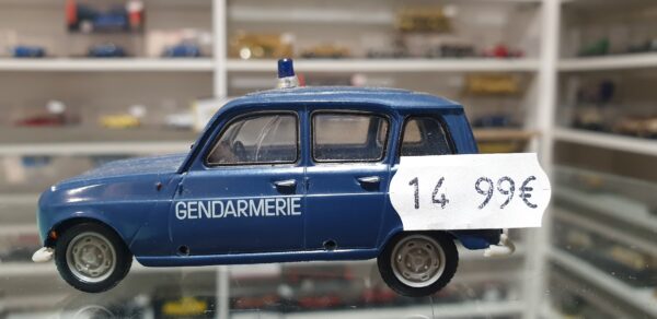 Renault R4 1993 Gendarmerie Norev 1/43 – Image 2