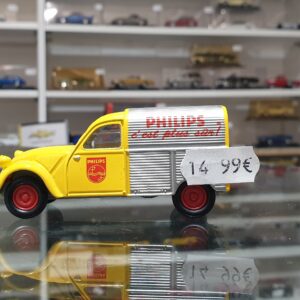 Citroën 2CV camionnette Phillips Eligor 1/43