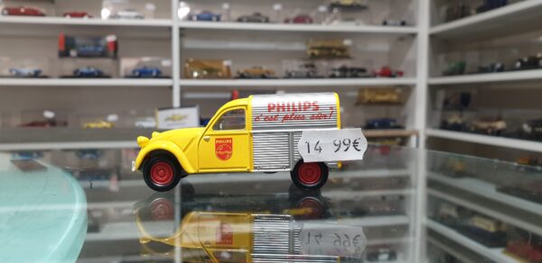 Citroën 2CV camionnette Phillips Eligor 1/43