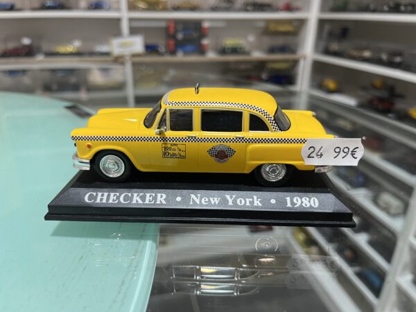 Taxi Checker New York 1980 1/43