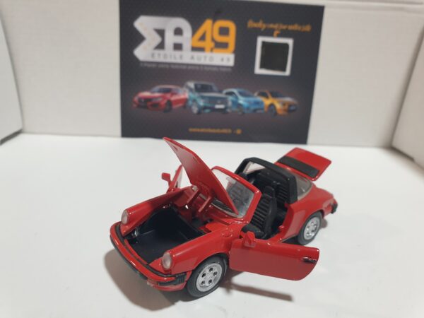 Porsche 911 Targa NZG 1/43 Rouge – Image 2