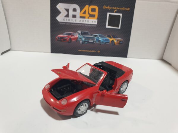 Porsche 968 Cabriolet NZG 1/43 Rouge – Image 2