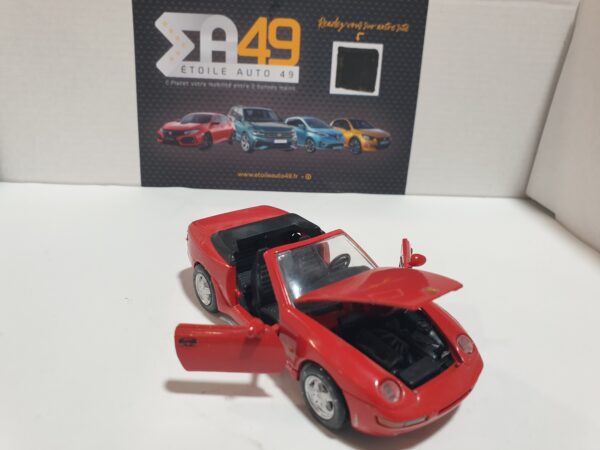 Porsche 968 Cabriolet NZG 1/43 Rouge – Image 3