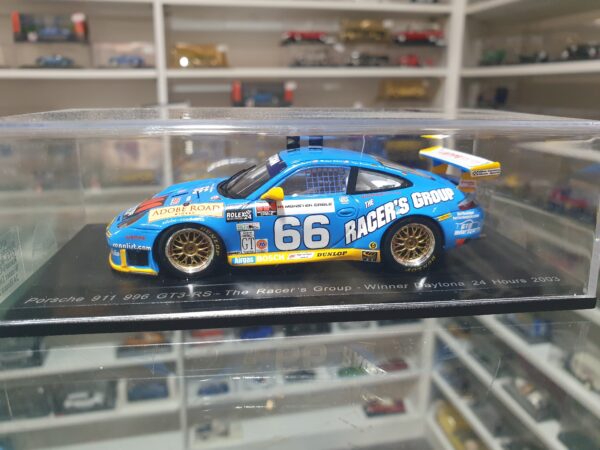 Porsche 911 996 GT3 RS The Racer's group Winner Daytona 24 hours 2003 1/43