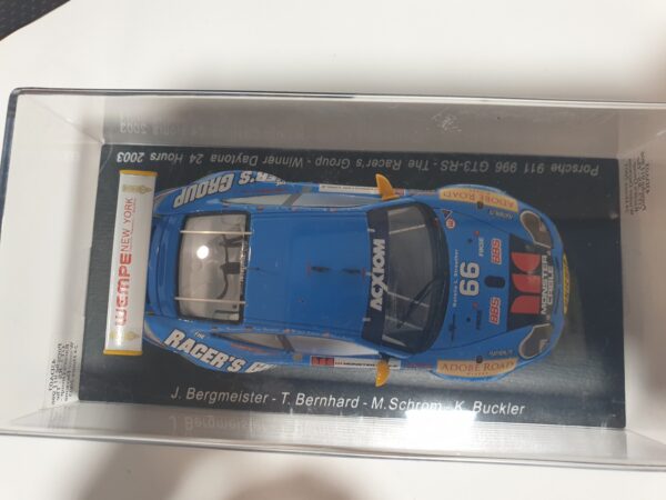 Porsche 911 996 GT3 RS The Racer's group Winner Daytona 24 hours 2003 1/43 – Image 3