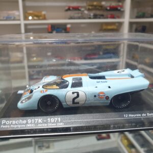 Porsche 917k- 1971 Gulf 12h de sebring 1/43 accidentée
