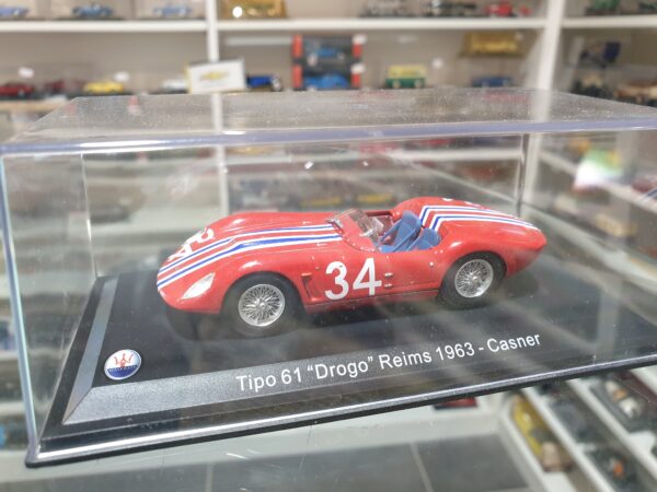 Maserati Collection Type 61 Cage/ Drogo #34 Reims 1963 Casner