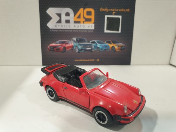 Porsche 911 Turbo Cabriolet NZG 1/43 Rouge – Image 3