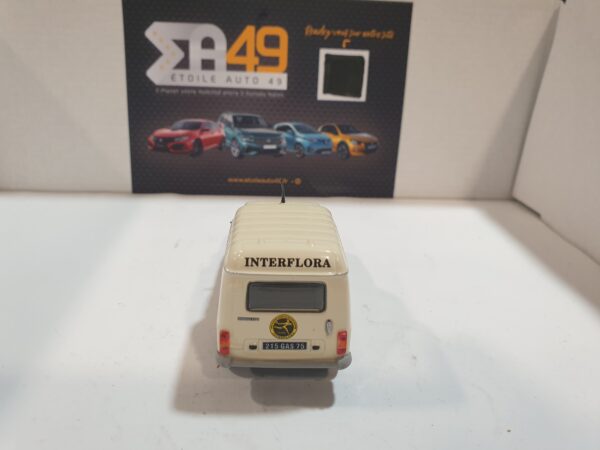 RENAULT 4 F6 Interflora 1986 1/43 Universal hobbies – Image 3