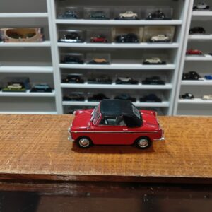Micro Car Autoblanchi Blanchina Cabriolet Rouge 1/43