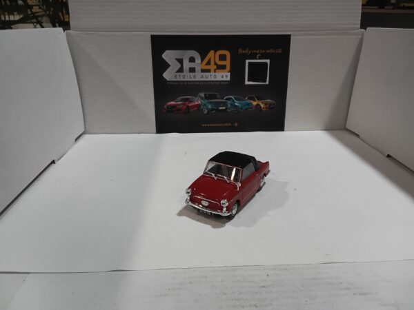 Micro Car Autoblanchi Blanchina Cabriolet Rouge 1/43 – Image 2