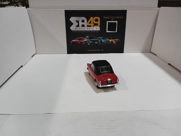 Micro Car Autoblanchi Blanchina Cabriolet Rouge 1/43 – Image 3