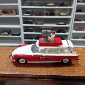 Citroën Break ID19 Radio Télé Luxembourg Norev 1/43