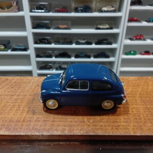 Fiat 600 Bleu 1957 1/43