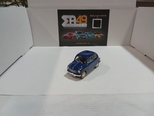 Fiat 600 Bleu 1957 1/43 – Image 2