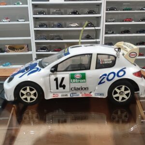 Voiture télécommandée Peugeot 206 WRC Nikko 1/14