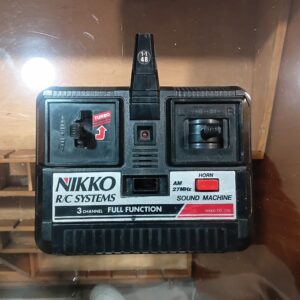 Télécommande pour voiture télécommandée Nikko AM 27 MHz 1-1 48