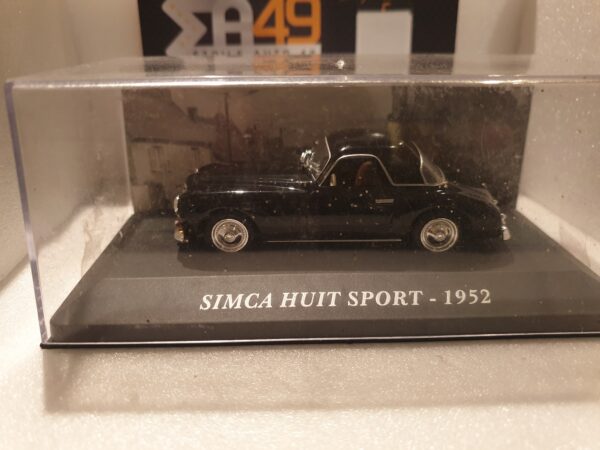 Simca Huit Noire 1/43