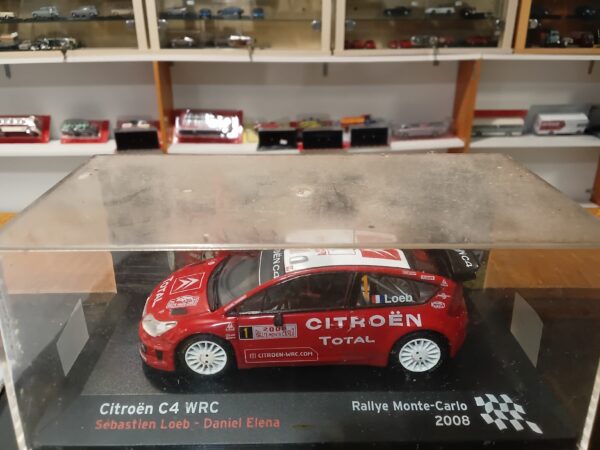 Citroën C4 WRC Rallye Monte-Carlo 2008 1/43