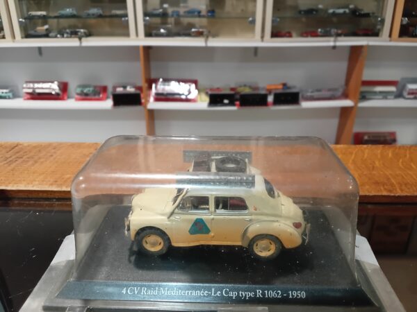 Renault 4 CV Raid Méditerranée Le Cap type R 1062 - 1950 1/43