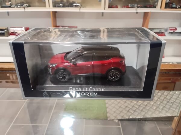 Renault Captur Esprit Alpine 2024 Rouge Flamme et Noir 1/43