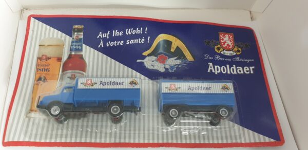 Camion publicitaire Apoldaer 1/87