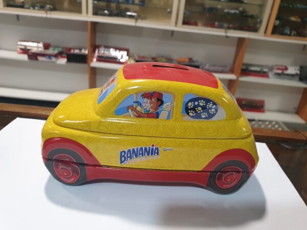 Fiat 500 Tirelire Boite publiciataire Banania