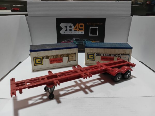 Remorque camion Matchbox Red Scammell Crusader 1973 – Image 2