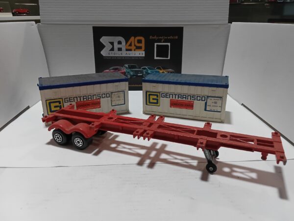 Remorque camion Matchbox Red Scammell Crusader 1973 – Image 3