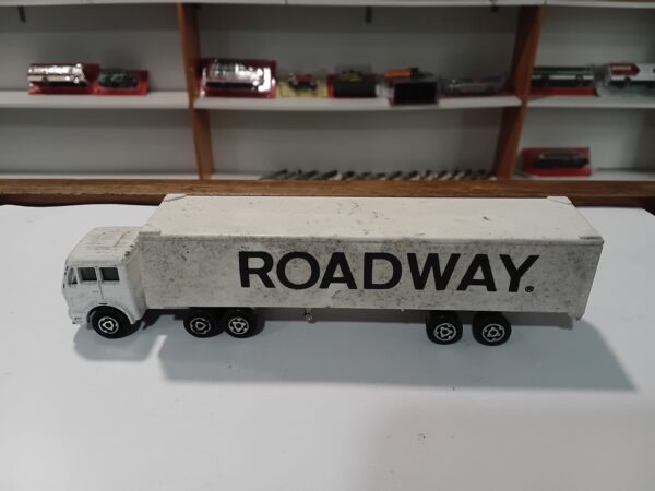 Majorette - Camion Mercedes - Remorque Roadway 1/100