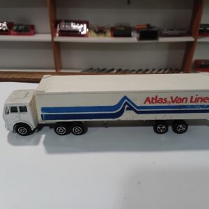 Majorette - Camion Mercedes - remorque Atlas Van Lines 1/100
