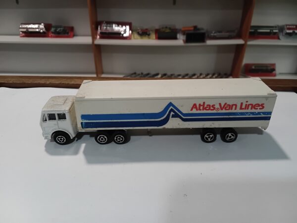 Majorette - Camion Mercedes - remorque Atlas Van Lines 1/100