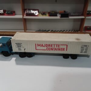 Majorette - Camion Bernard - Remorque Majorette Container 1/100