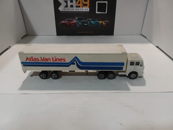 Majorette - Camion Mercedes - remorque Atlas Van Lines 1/100 – Image 4