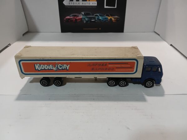 Camion Mercedes - Remorque Kiddie City - Majorette 1/100 – Image 4
