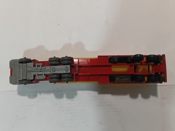 Camion Bernard - Remorque Shell Jaune n°364 - Majorette 1/100 – Image 5
