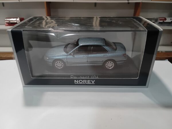 Peugeot 406 2002 Bleu Samarkand 1/43 Norev