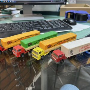 Lot Camions Bernard - Remorques Majorette - Majorette 1/100 (RESERVE)