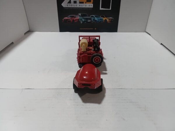 Jeep Willys Pompiers S.D.I du Var Cogolin + Moto Pompe Solido 1/43 – Image 3