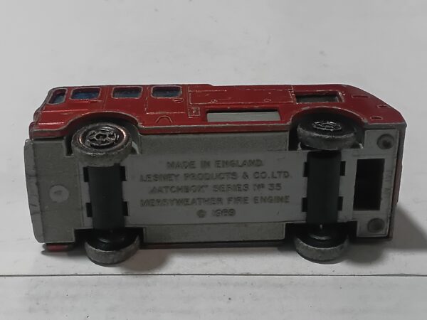 Merryweather Fire Engine n°35 1969 Matchbox 1/100 – Image 5