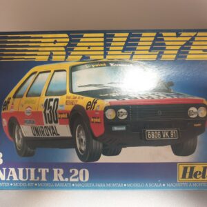 Maquette Renault 20 1er Paris Dakar 1982 1/43 Heller ( Frères Mareau )