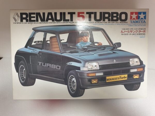 Maquette Renault 5 Turbo Tamiya 1/24 Motorized