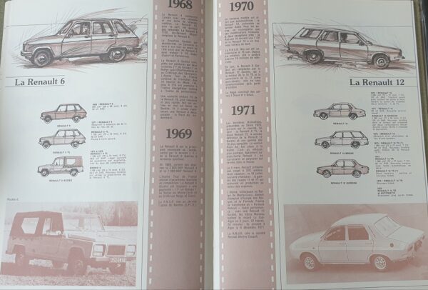 Livre d'or Renault une histoire et un groupe ( 2 volumes ) Très rare – Image 5