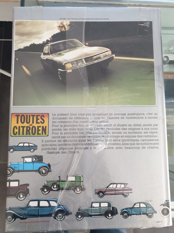 Livre René Bellu Toutes les citroën Des origines aux années 80 – Image 2