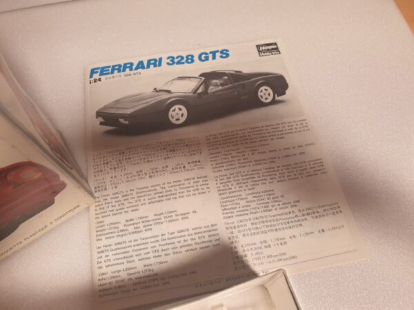 Maquette Ferrari 328 GTS Hasegawa 1/24 - non complète – Image 6