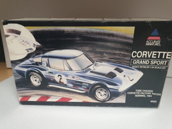 Maquette Corvette Grand Sport 1/24 Sebring 1984 Accurate Miniatures