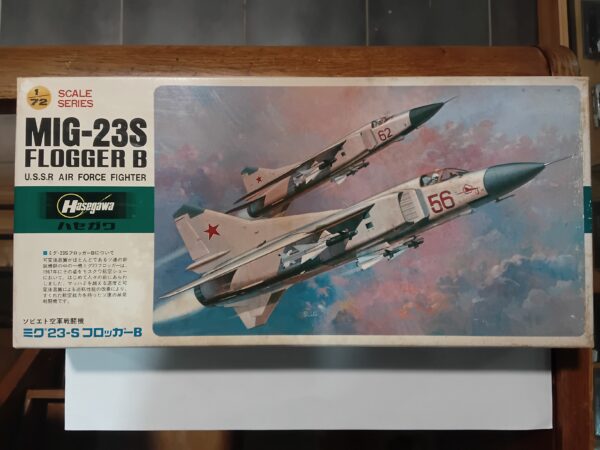 Maquette MIG-23S Flogger B Hasegawa 1/72