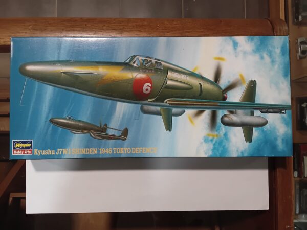 Maquette Kyushu J7W1 Shinden 1946 Tokyo Defence Hasegawa 1/72