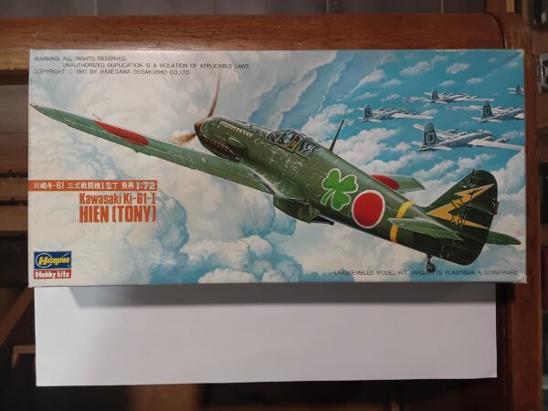 Maquette Kawazaki Ki-61-1 Hien (Tony) Hasegawa 1/72